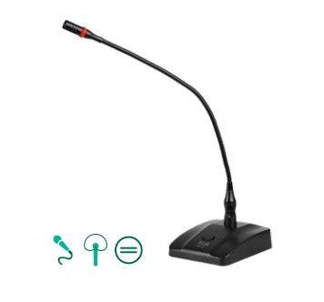 Imagem de Microfone Dylan Gooseneck De Mesa Com Base Condensador DG-10