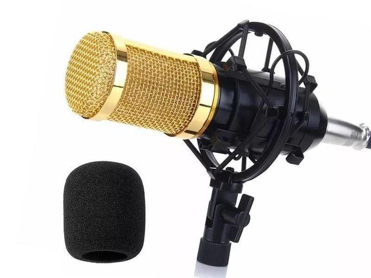 Imagem de Microfone Estúdio Condensador Andowl Bm-800 3,5mm