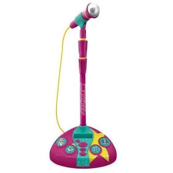 Imagem de Microfone Fabuloso Barbie com Fun&ccedil&atildeo MP3 Player - Fun