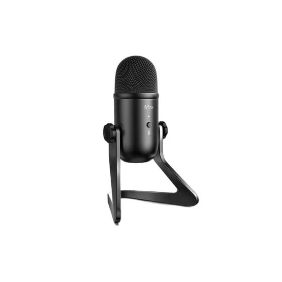 Microfone Fifine K678 Usb Condensador Cardioide Preto Menor preço em Microfone Fifine K678 Usb Condensador Cardioide Preto