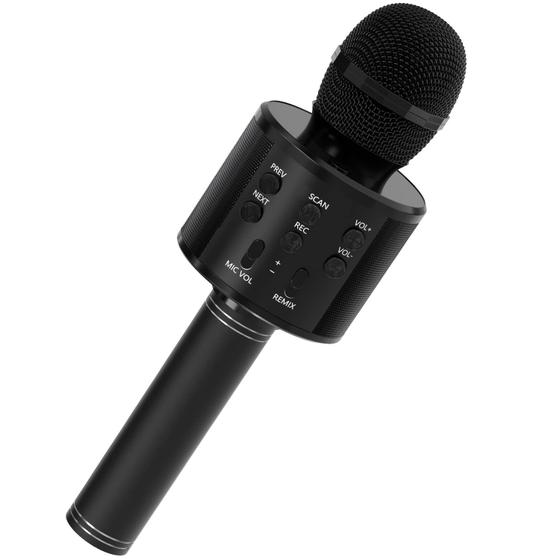 Imagem de Microfone GIFTMIC Kids sem fio Bluetooth Karaoke com alto-falante