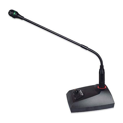 Imagem de Microfone Gooseneck De Mesa Sk-mc123b Skypix Com Haste 45cm Cor Preto