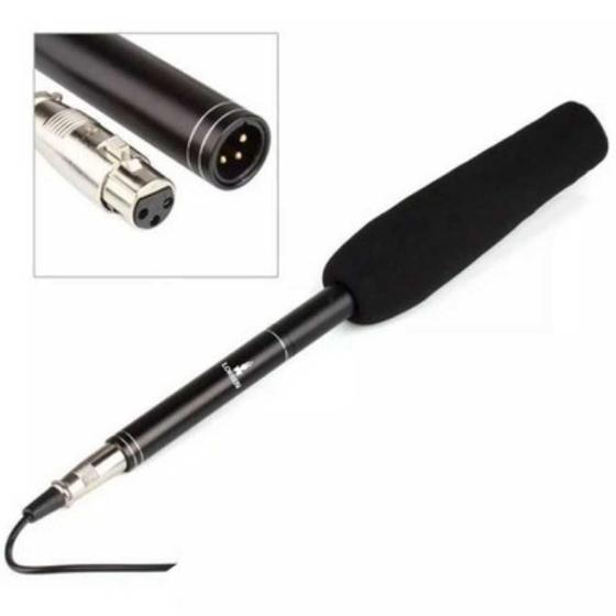 Microfone HT-81 Shotgun Super Unidirecional Ultra Cardioide Condensador 944 - Lorben Menor preço em Microfone HT-81 Shotgun Super Unidirecional Ultra Cardioide Condensador 944 - Lorben