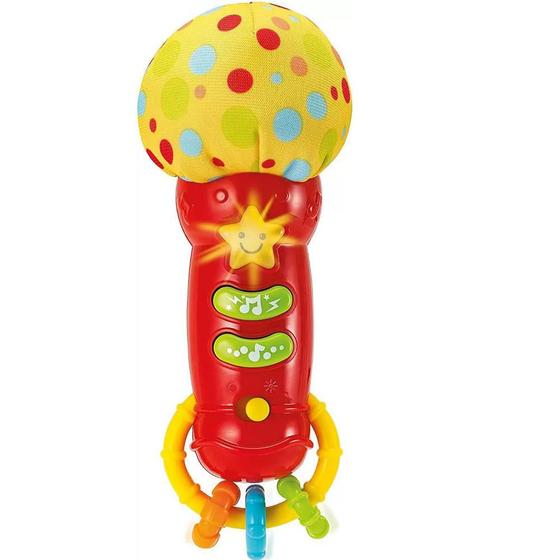 Imagem de Microfone Infantil Baby Estrela do Rock Yes Toys