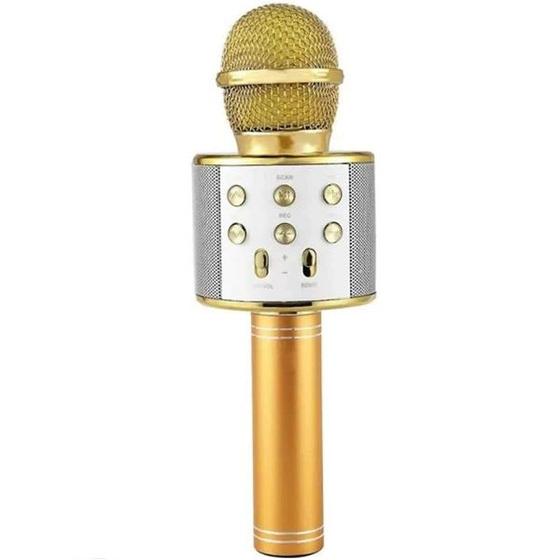 Imagem de Microfone Infantil Karaoke Bluetooth CKS