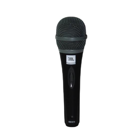 Microfone JBL Vocal De Mao Cshm10 Dinâmico Supercardioide Preto Imagem de Microfone JBL Vocal De Mao Cshm10 Dinâmico Supercardioide Preto