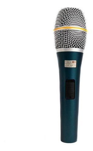Imagem de Microfone Kadosh K-98 Dinâmico  Hipercardióide Azul/prateado