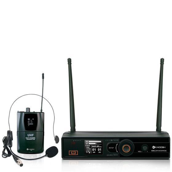 Imagem de Microfone kadosh sem fio k501h