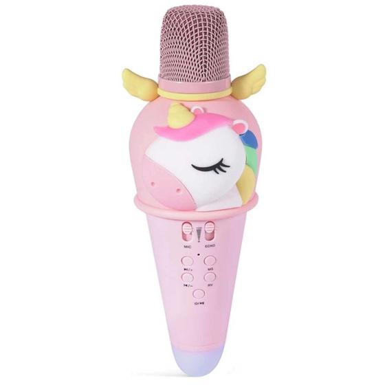 Imagem de Microfone Karaoke Bluetooth Infantil Personagem