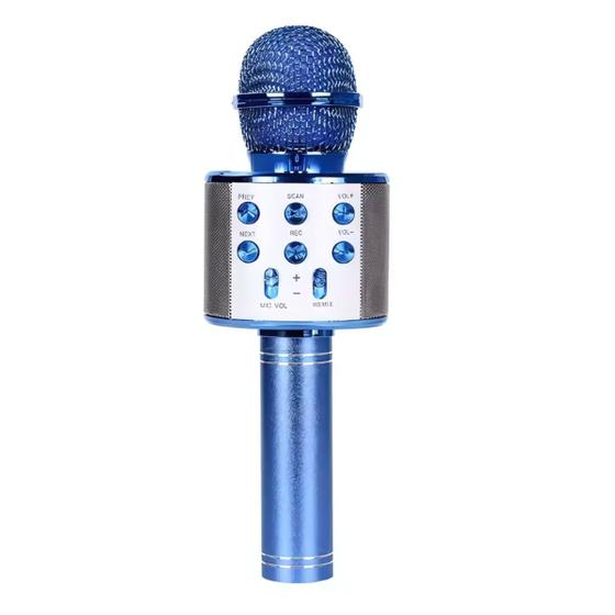 Imagem de Microfone Karaoke Sem Fio Bluetooh Infantil Minimen Mixer