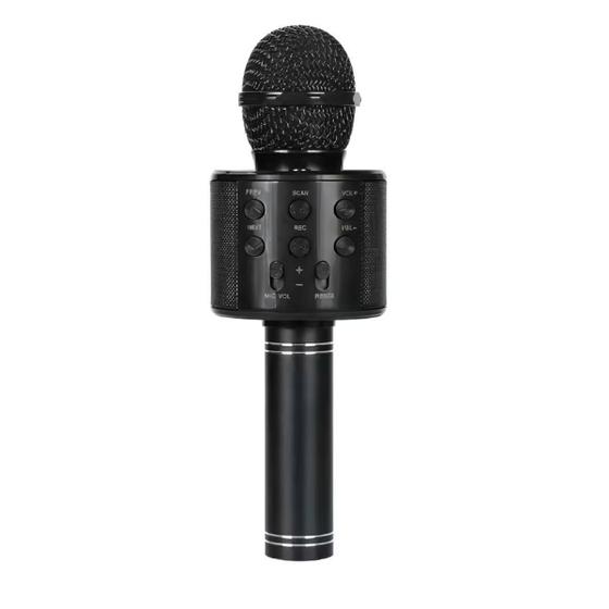 Imagem de Microfone Karaoke Sem Fio Bluetooh Infantil Minimen Preto