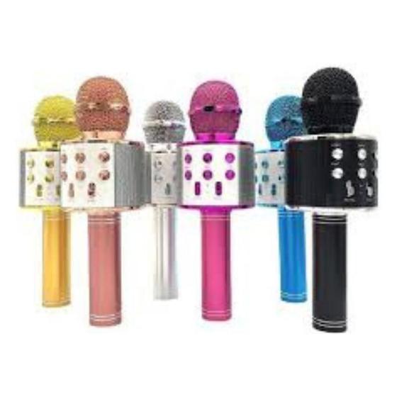 Imagem de Microfone Karaoke Sem Fio Via Bluetooth