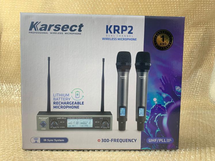 Imagem de Microfone karsect krp 2 duplo mao