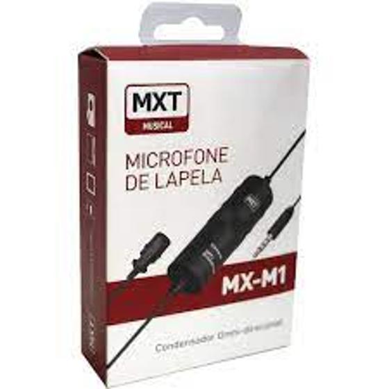 Imagem de Microfone Lapela Condensador MX-M1 - MTX