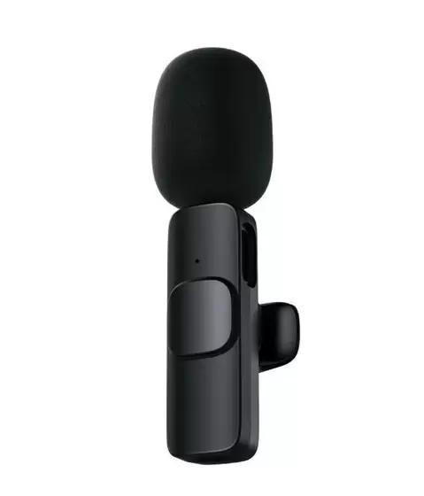 Imagem de Microfone Lapela Condensador S/ Fio Compatível Android