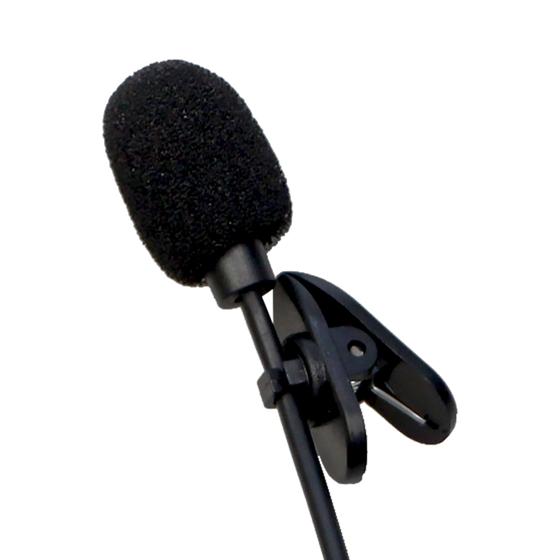 Imagem de Microfone Lapela P2 1,50m c extensor 3m e adaptador P3 MYMAX