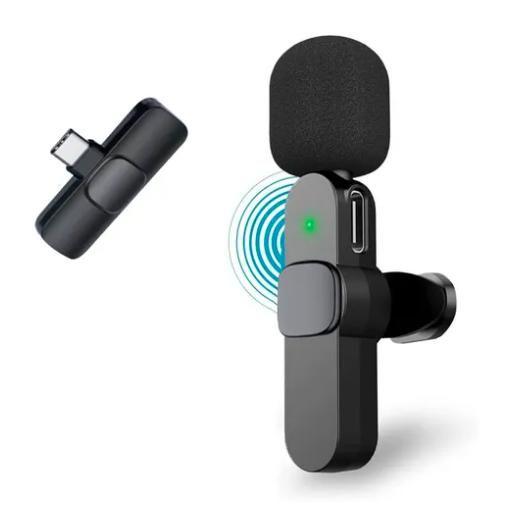 Imagem de Microfone Lapela s/ Fio Com Presilha Para Camisas Envio Já