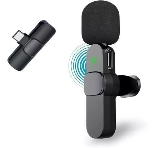 Microfone Lapela Sem Fio Compatível celular Android Usb C Type C K8 you tube tik tok videos instagran Menor preço em Microfone Lapela Sem Fio Compatível celular Android Usb C Type C K8 you tube tik tok videos instagran
