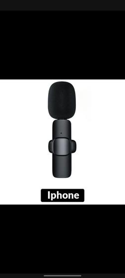 Imagem de Microfone Lapela Wireless Sem Fio compatível com iPhone iPad Lightning