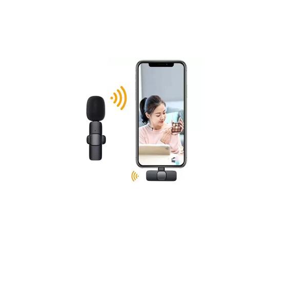 Imagem de Microfone Lapela Wireless Sem fio compativel Iphone X, XR,XS ,11,12,13,14 Pro Max