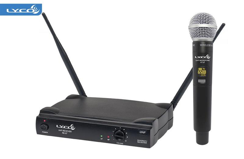 Imagem de Microfone Lyco Sem Fio UHF UH07M