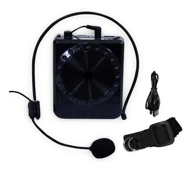 Microfone Megafone Amplificador Multifunções Bq-810 Menor preço em Microfone Megafone Amplificador Multifunções Bq-810