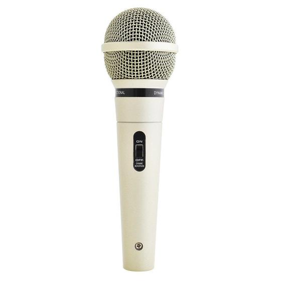 Microfone Metal Dinâmico Com Cabo Menor preço em Microfone Metal Dinâmico Com Cabo