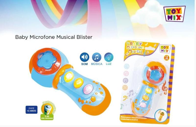 Imagem de Microfone Musical Baby - Toy Mix