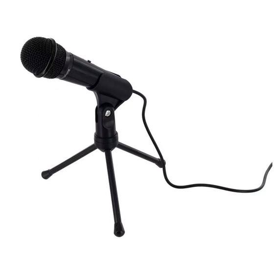 Imagem de Microfone p/ Mídia Social Wireless Gear GO-609 com cancelamento de ruído, tripé e Suporte