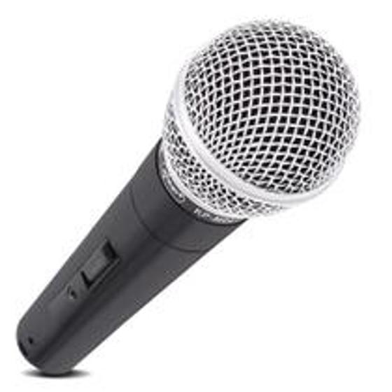 Imagem de Microfone Para Karaoke Dinâmico Com Fio Unidirecional P10 Profissional - Knup