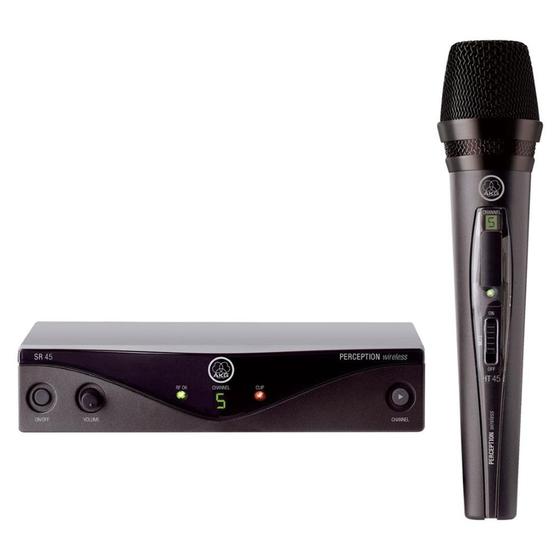 Imagem de Microfone Perception Wireless HT45 Vocal Set Band-A  - PWV SETA
