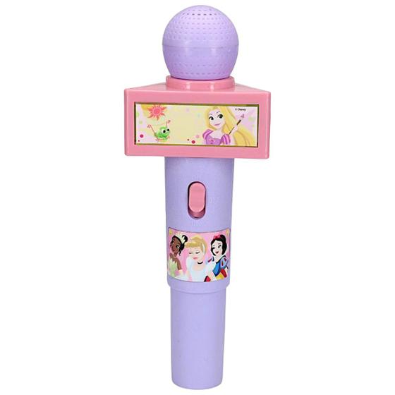 Imagem de Microfone Princesas Disney com Som Brinquedo Menina Infantil