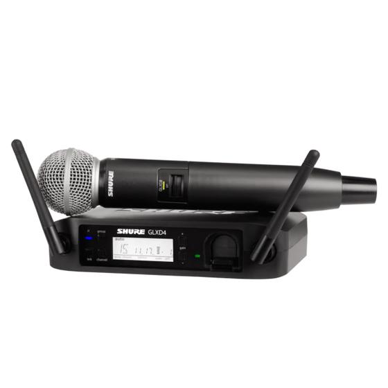 Imagem de Microfone Pro de Mão Sem Fio GLXD24BR/SM58 Z3 - SHURE