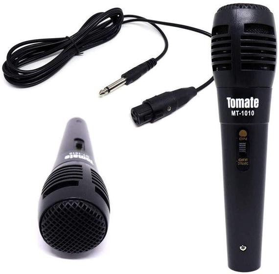 Imagem de Microfone Profissional Com Fio 3M Mt-1010 Tomate