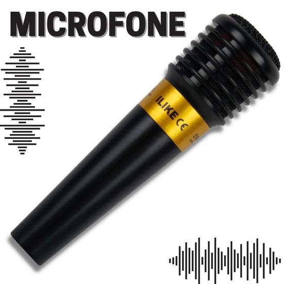 Imagem de Microfone Profissional Com Fio - Anti-ruido - Dinâmico Nybc