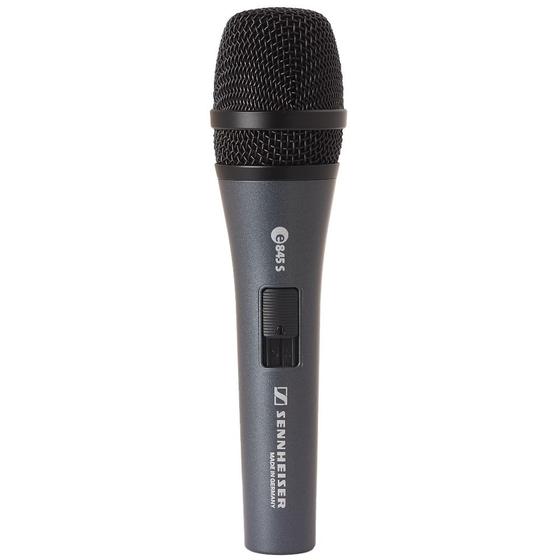 Imagem de Microfone Profissional Dinâmico e 845-S - SENNHEISER