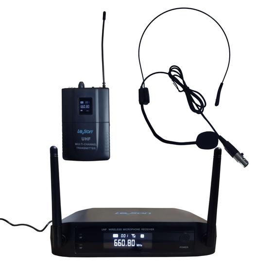 Microfone Profissional Headset Sem Fio LS901 HD750 D+ - LESON ...