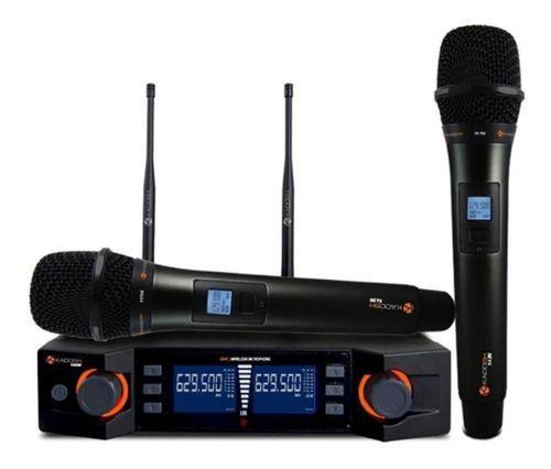 Microfone Profissional Kadosh Duplo Sem Fio Uhf Display Digital K492m 2 Mic Menor preço em Microfone Profissional Kadosh Duplo Sem Fio Uhf Display Digital K492m 2 Mic