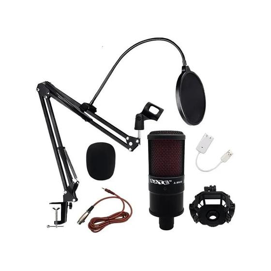 Imagem de Microfone Profissional para Transmissão ao Vivo - Modelo A-MK06