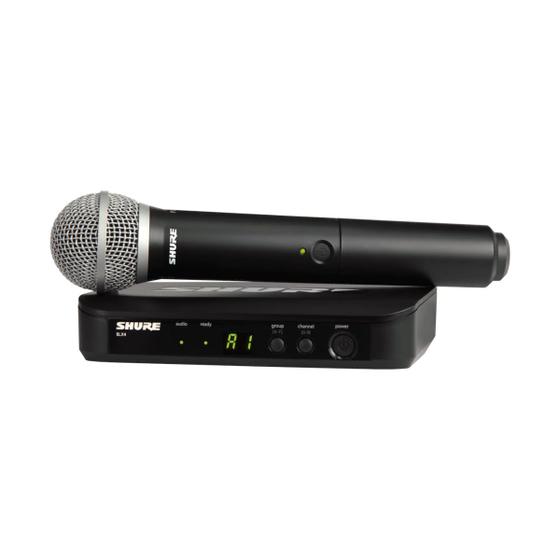 1 - Microfone BLX24/PG58 - Shure
