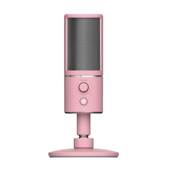 Imagem de Microfone Razer Seiren X, USB, Quartz Pink