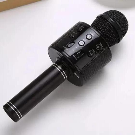 Imagem de Microfone Recarregável Bluetooth Sem Fio Youtuber Karaoke Cores