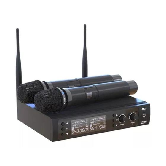 Imagem de Microfone Sem Fio AKG WP 300 de Mão Duplo