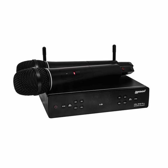 Microfone Sem Fio com 2 bastoes UHF XSL-502-PLL - LEXSEN é boa?