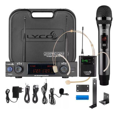 Imagem de Microfone Sem Fio Digital Lyco Uhxpro-02mhli Profissional