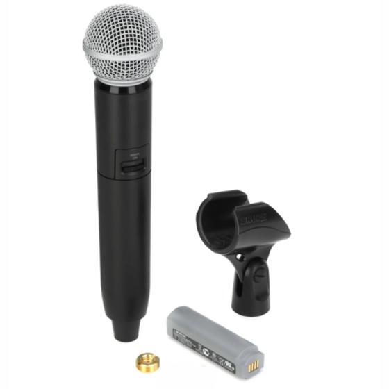 Imagem de Microfone sem Fio Digital Shure GLXD2+/SM58 Somente Bastão