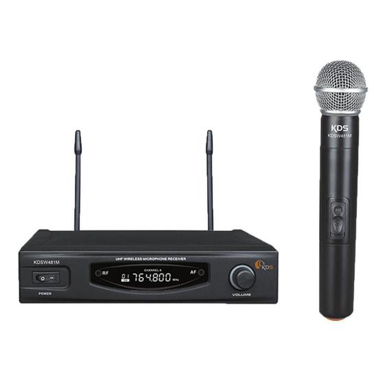 Imagem de Microfone Sem Fio Kadosh Kdsw 481 M
