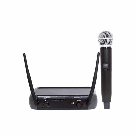 Imagem de Microfone Sem Fio LM-58U PLL Lexsen UHF com 1 Bastão Bivolt