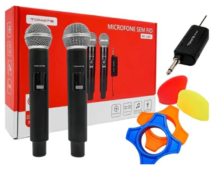 Imagem de Microfone Sem Fio MT-2301 TOMATE