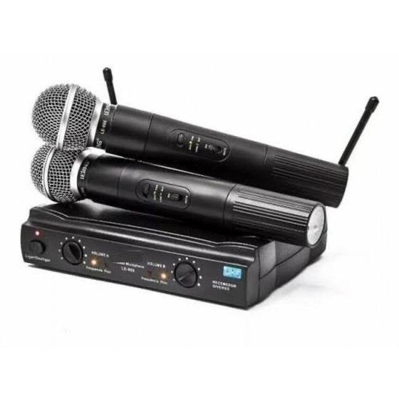 Imagem de Microfone sem fio Profissional Duplo Sem Fio Pgx-58 UHF